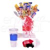 Vaso con Popote y Mini Chocolates
