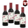 4 Mini Botellas Personalizadas para Mam